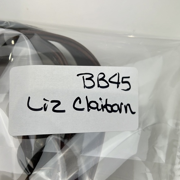 LIZ Claiborne Vintage Brown Tweed Handbag - Picture 6 of 7